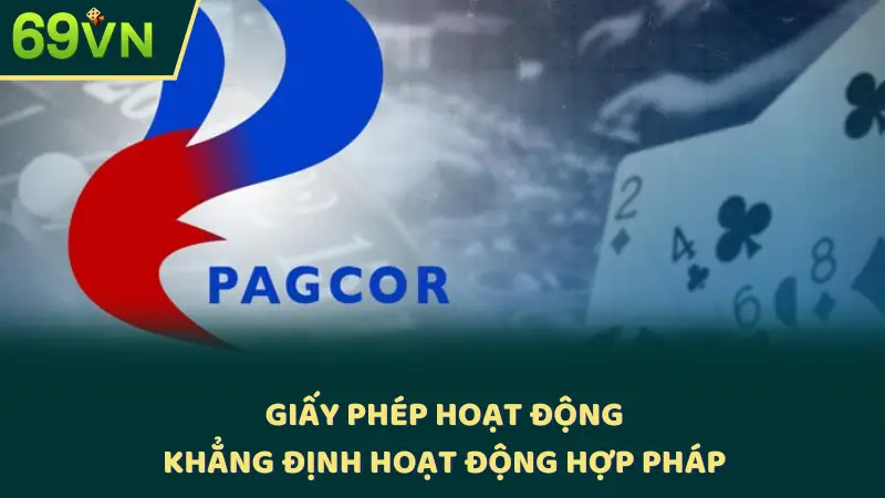 Giấy phép hoạt động khẳng định hoạt động hợp pháp