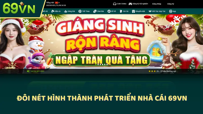 Đôi nét hình thành phát triển nhà cái 69VN